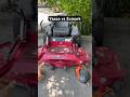Lawn Mower comparison! Used zero turn lawnmowers Yazoo Exmark #mowers #mowing #zeroturn #mowing
