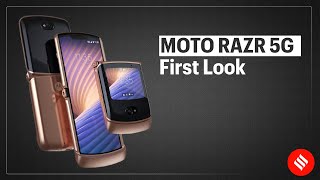 Moto Razr 5G first look: Motorola's second attempt at making a foldable phone