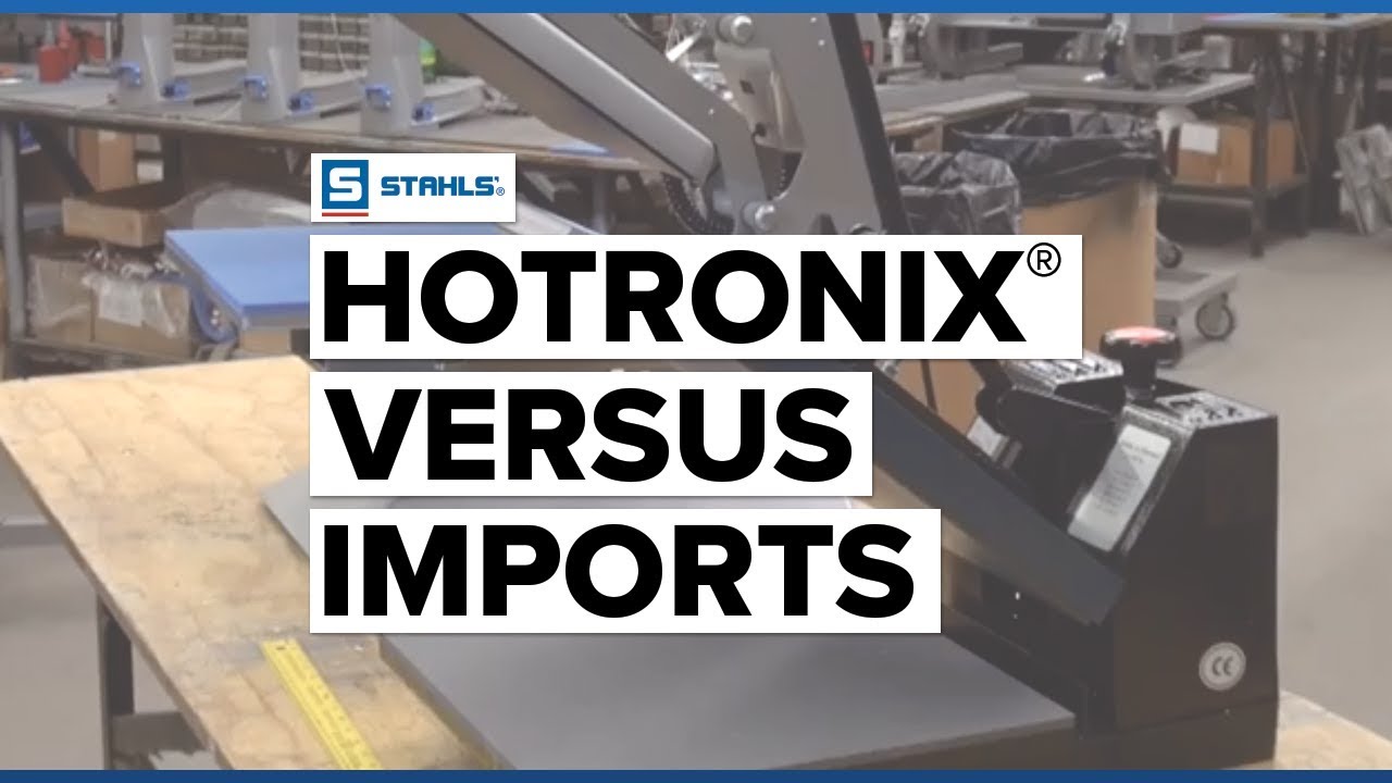 Heat Press Review: Hotronix® vs Imports - YouTube