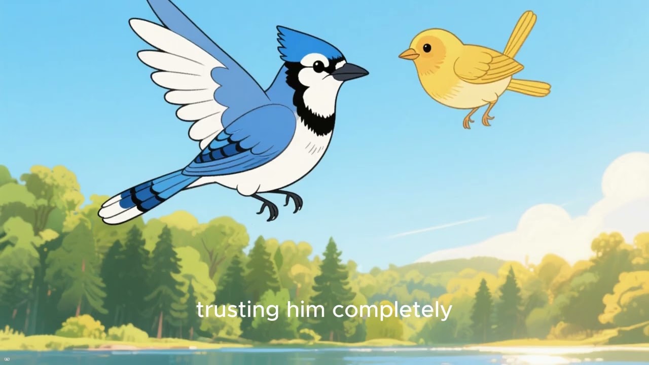 One gentle love story. 🐦💙 - 