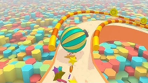 🌀🌈Action Ball All Levels Mobile Game Walkthrough Update Pro Trailers iOS,Android Gameplay (Part 52)