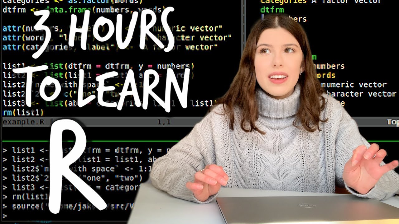 %s คือ  New Update  learning to code in R in 3 hours