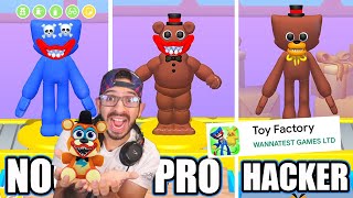 HACEMOS EL PELUCHE de HUGGY FREDDY | Juego TOY FACTORY | Juegos Luky