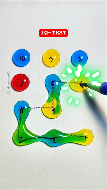 Number Connect Puzzle - #drawing #games #funny #iqtest #maths #shorts