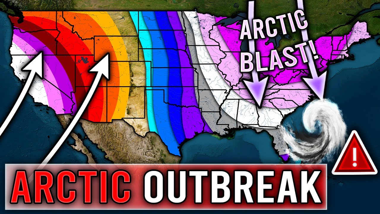MAJOR Tropical Cyclone + Potent Arctic Blast in the East! - YouTube