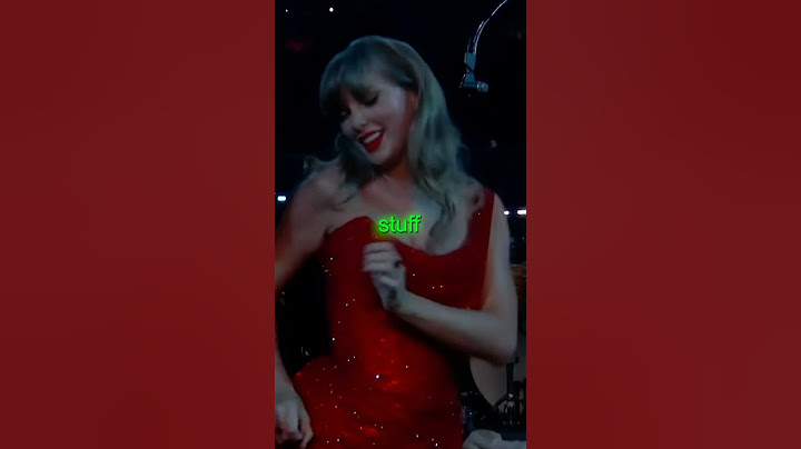 Taylor Swift sings Kendrick Lamar - Not Like Us ❤️🔥