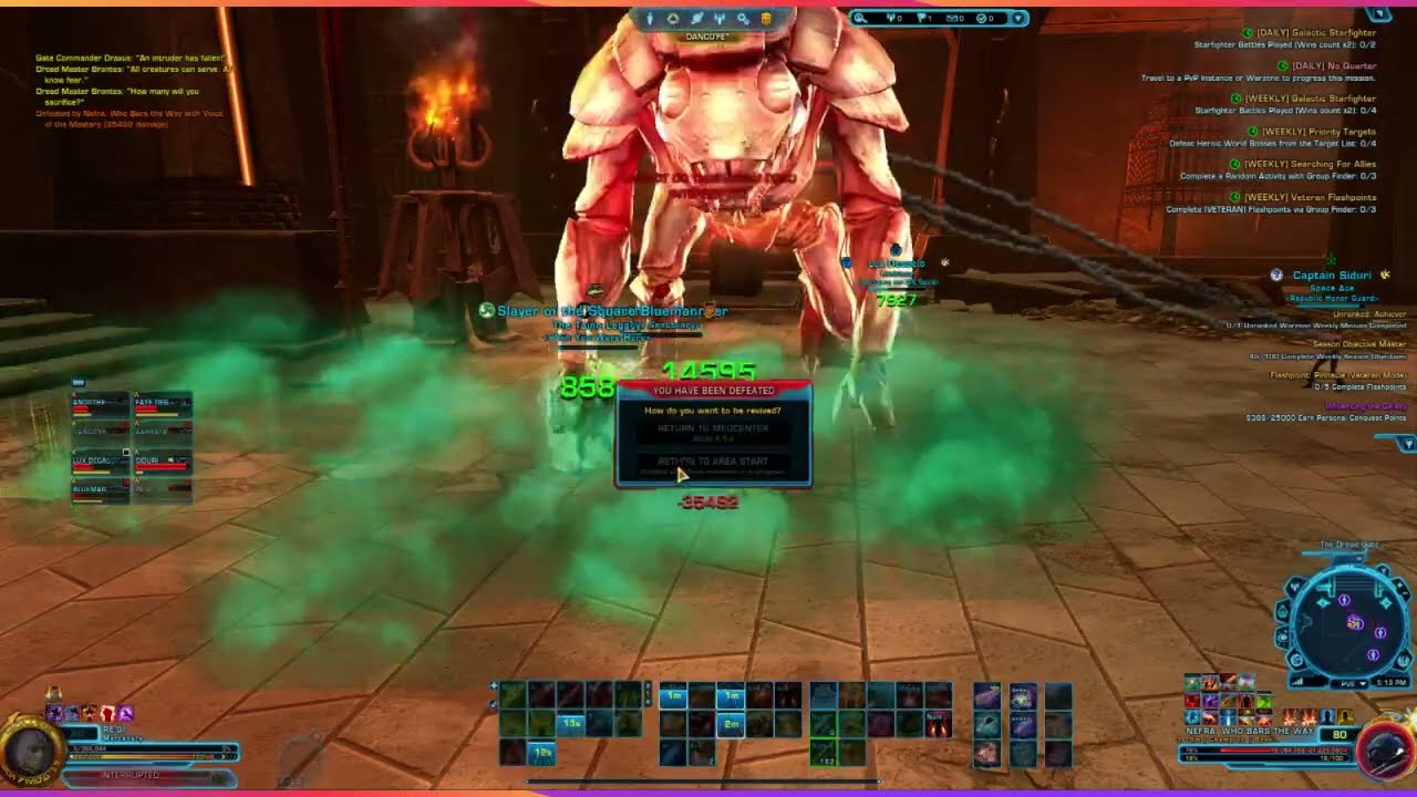 SWTOR OPS - NiM Nefra S1EP040622 | LDubya Gaming on LDubyaTV