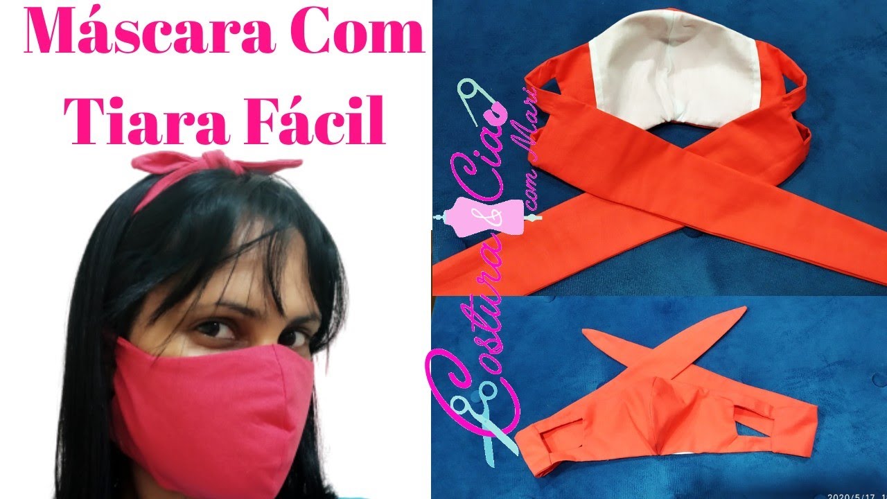 COMO FAZER MÁSCARA E TIARA?