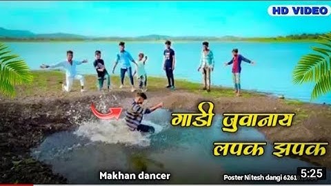 गाड़ी जूवानय लपक झपक चाले //Aadiwasi timli dance video Makhan Dancer Singer nittu dancer Raju dancer