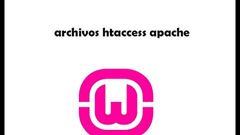 archivos htaccess apache