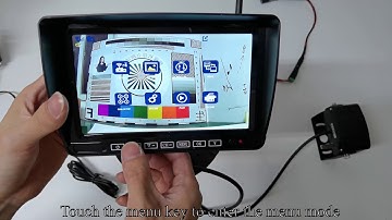 AMTIFO A5 RV Wireless Backup Camera System Operation Video