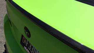 Toxic Green Vinyl Wrap on F10 M5 by SD Wrap Toxic Green Vinyl Wrap on F10 M5 by SD Wrap