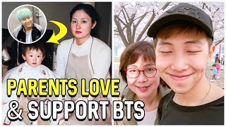 Как родители любят и поддерживают BTS