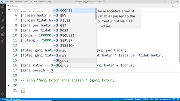 Studi Kasus: Membuat Perhitungan Gaji