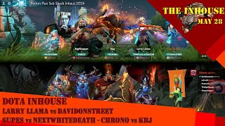 [FULL VOD] PFlax casts the Dota 2 Inhouse FIRST ON NEW PATCH May 28 2024 - 