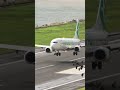 STUNNING Windy Transavia Landing at Madeira Airport