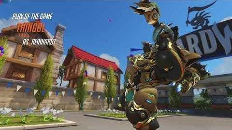 [POTG] Reinhardt duel has some collateral damage