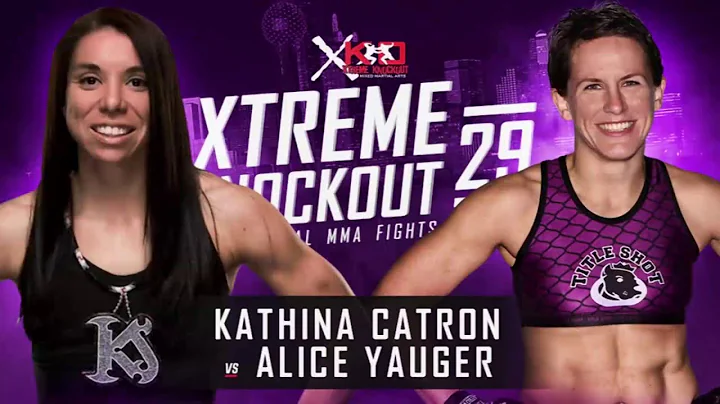 WMMA XKO 29 (FULL FIGHT) Alice Yauger vs Kathina C...