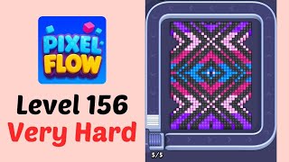 Pixel Flow Level 156 Very Hard Gameplay