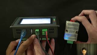 Modbus RTU (Temperature Humidity) GC HMI Samkoon EP.4