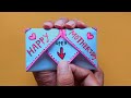 DIY - SURPRISE MESSAGE CARD FOR MOTHER'S DAY /Pull Tab Origami Envelope Card/ mother's day card