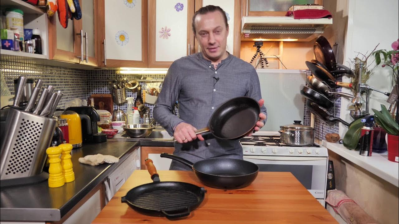 Какие сковородки лучше. Обзор сковородок. Как выбрать сковороду. - YouTube
