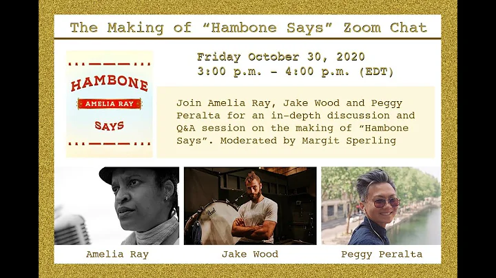 The Making of "Hambone Says" with Amelia Ray, Pegg...