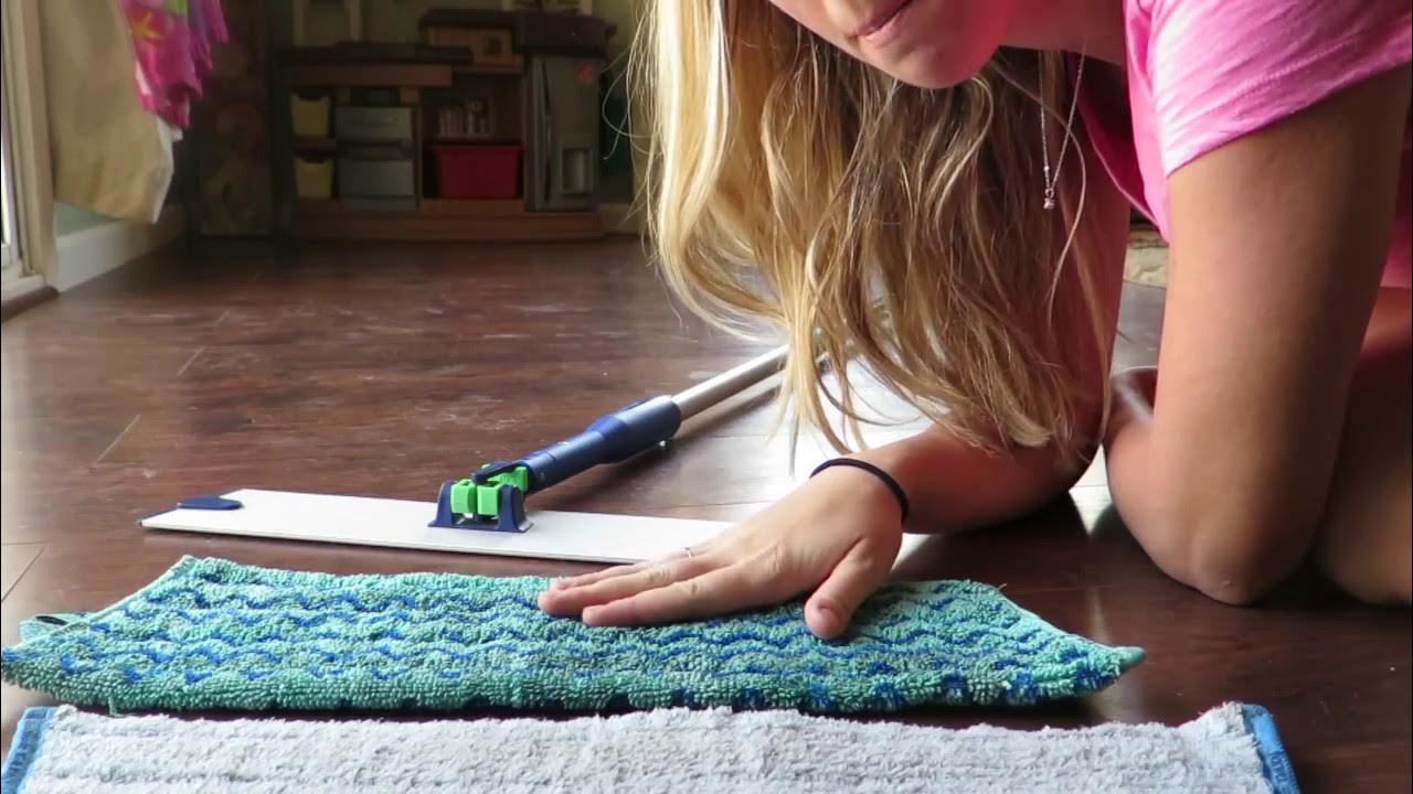 Norwex Wet Mop and Tile Mop Pad YouTube