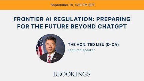Frontier AI regulation: Preparing for the future beyond ChatGPT