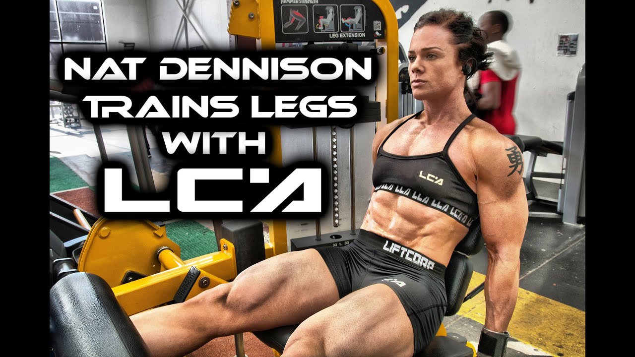IFBB Women's Physique Athlete Nat Dennison Smash's Legs With Liftcorp