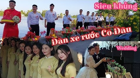 #266,#Đám Cưới Độc Lạ.rước dâu bằng xe rùa......(hoàng giấc Cà Mau)