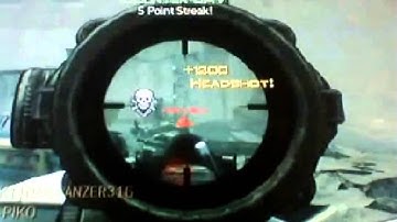 My first video:Awesome collateral headshot MW3 (Edited)