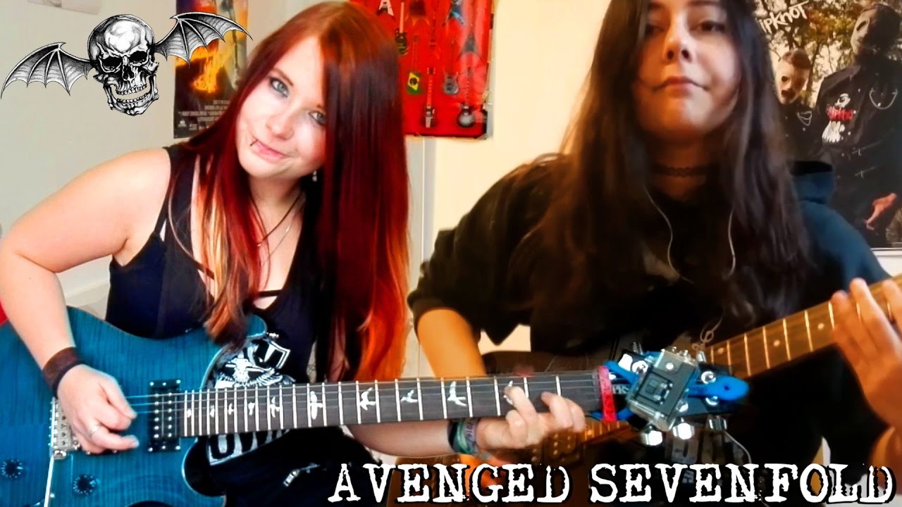 AVENGED SEVENFOLD - Bat Country [GUITAR COVER] with SOLO | Jassy J & Juliana Wilson