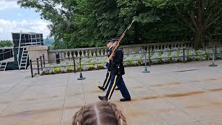 Arlington National Cemetery ‐ Changing  of the Guard Ceremony ‐ Madison Middle School DC trip 5/7/24