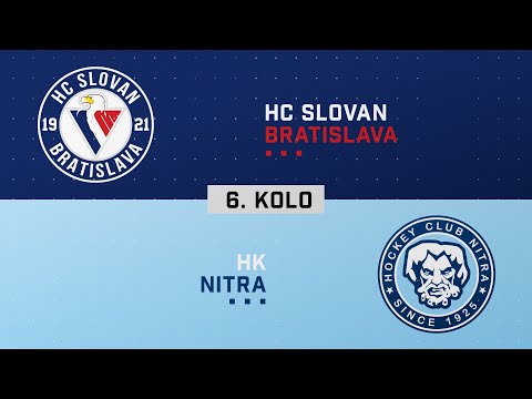 6.kolo HC Slovan Bratislava - HK Nitra HIGHLIGHTS