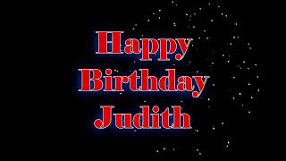 Happy Birthday Judith - Geburtstagslied Für Judith