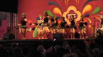 Polynesische ritmes van Kaili en Maeva @ Tong-Tong-Fair 2014
