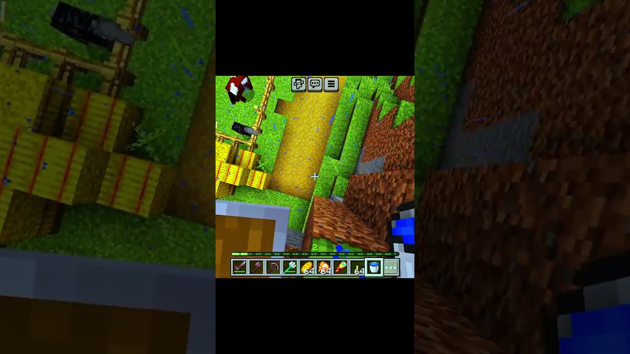 I clutched in minecraft