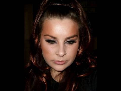 The X Factor Cheryl Cole fight for this love makeup  look