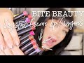 BITE BEAUTY Crystal Creme Lip Crayons | FULL COLLECTION Swatches + Review