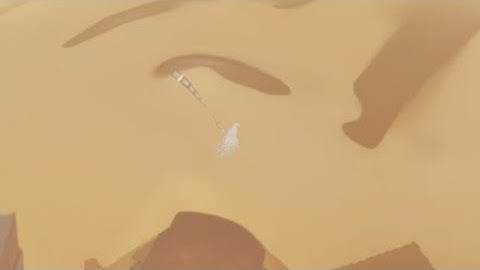 Journey (PS4): invisible roof block in Chapter Select