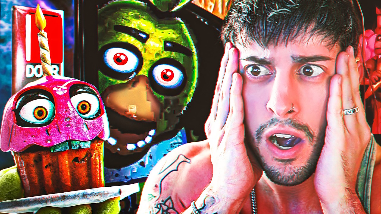 JUGUÉ FNAF PERO EN TIEMPO REAL