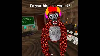 Did I just meet K9 #gorillatag #gtag #k9