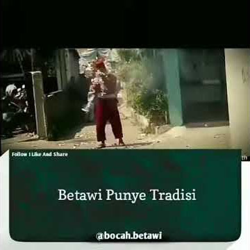 Betawi punya tradisi