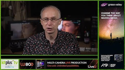 KitPlus TV with social distancing mics, subtitling, DPP & AI, Alister Chapman explains RAW