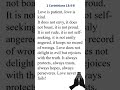 Bible Verse of the Day - 1 Corinthians 13:4-8 #shorts