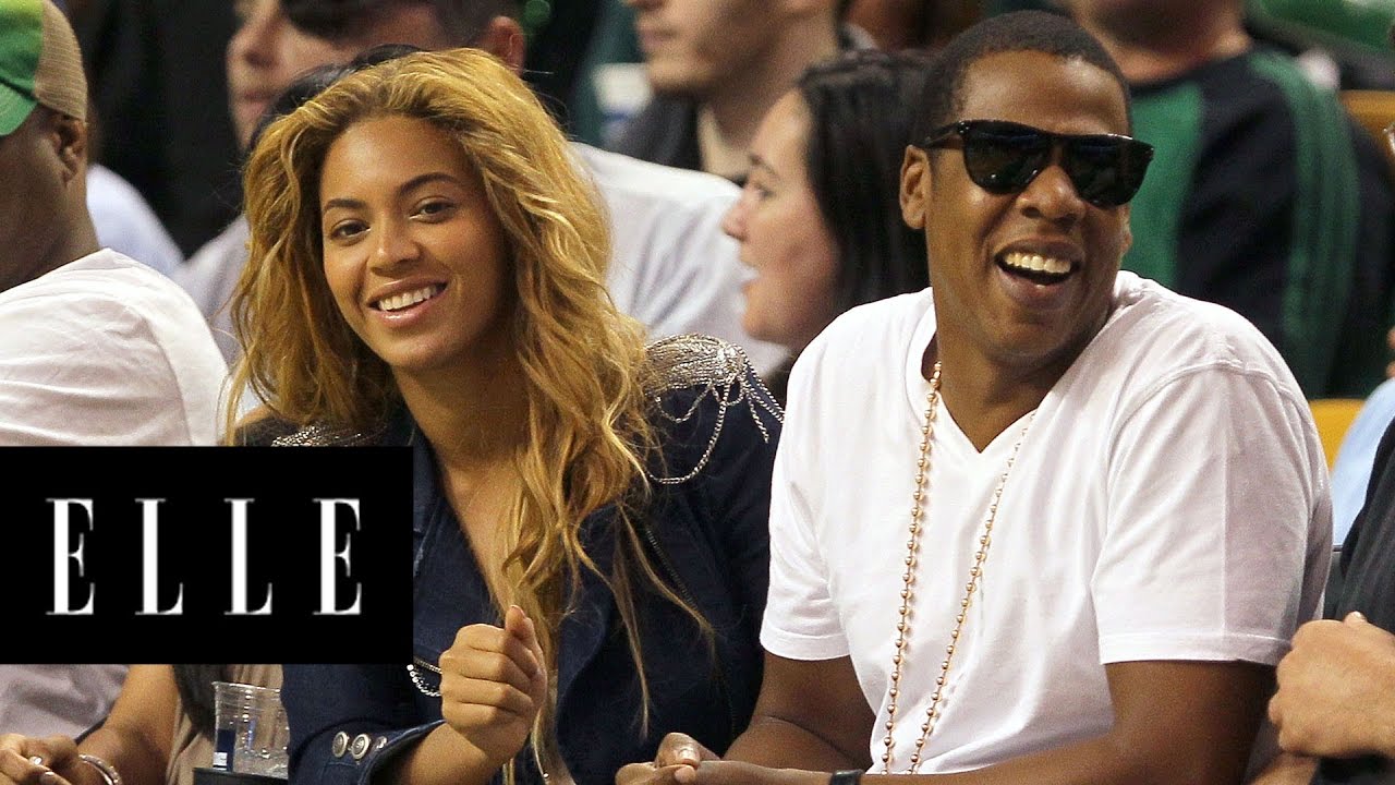 A Brief History of Beyoncé Slaying Courtside Style | ELLE - YouTube
