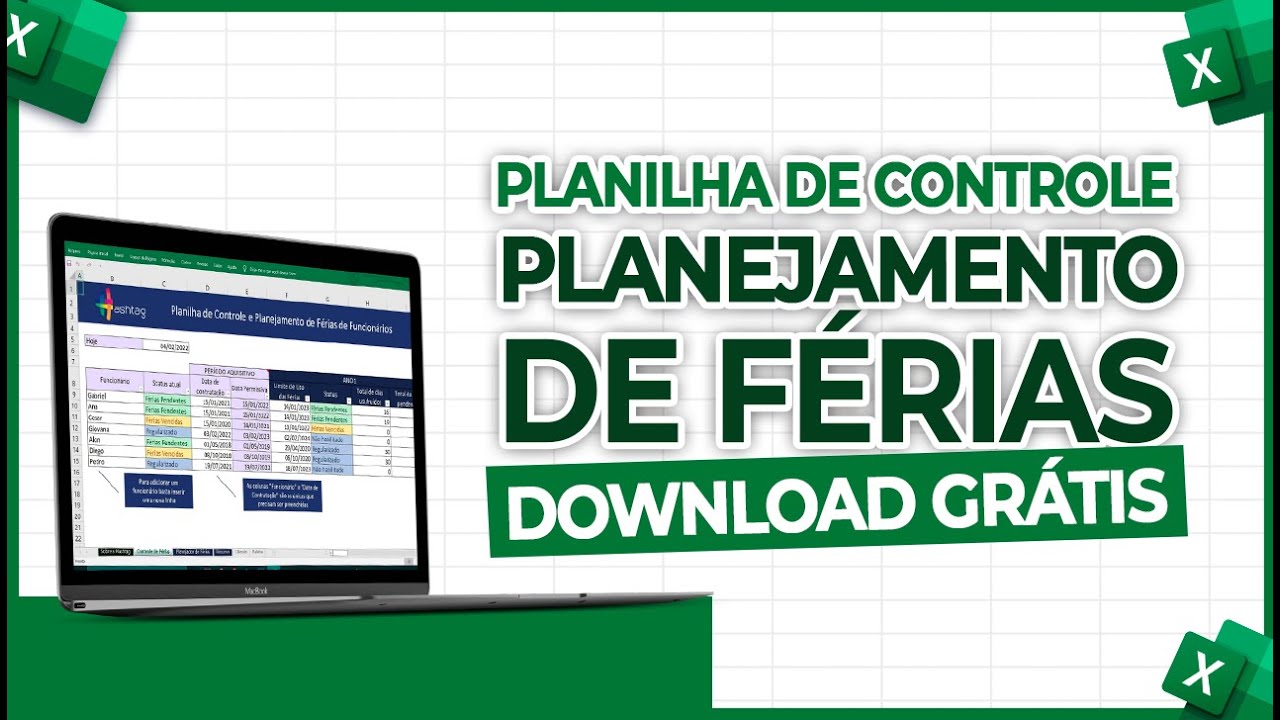 Controle e Planejamento de Férias