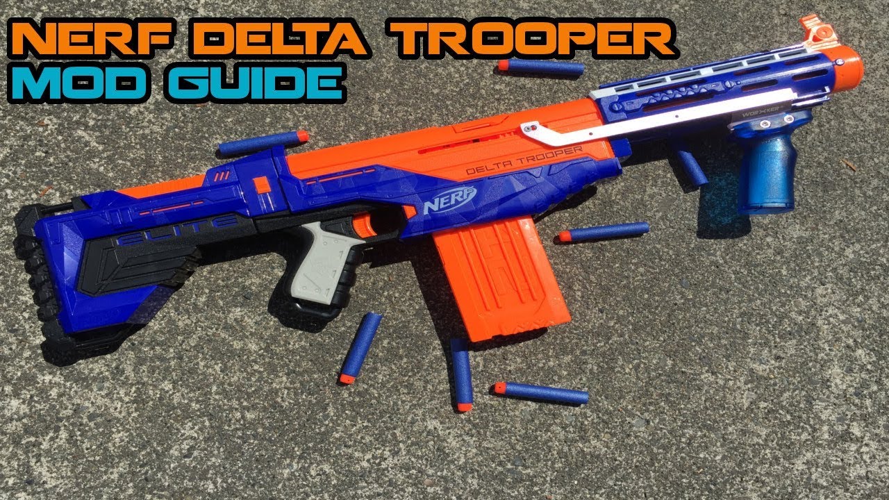NERF Delta Trooper Mod Guide || Mod 