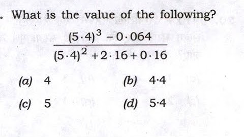 (5.4)³-0.064/ (5.4)²+2.16+0.16 #cds #nda #algebra #maths #shorts